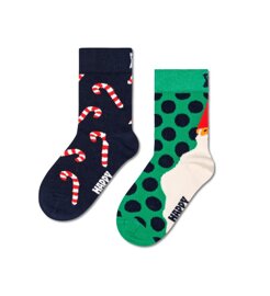 Skarpetki dziecięce Happy Socks Kids 2-pak Candy Cane P001694