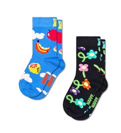 Skarpetki dziecięce Happy Socks Kids 2-pak Cloudy Fruit P001473